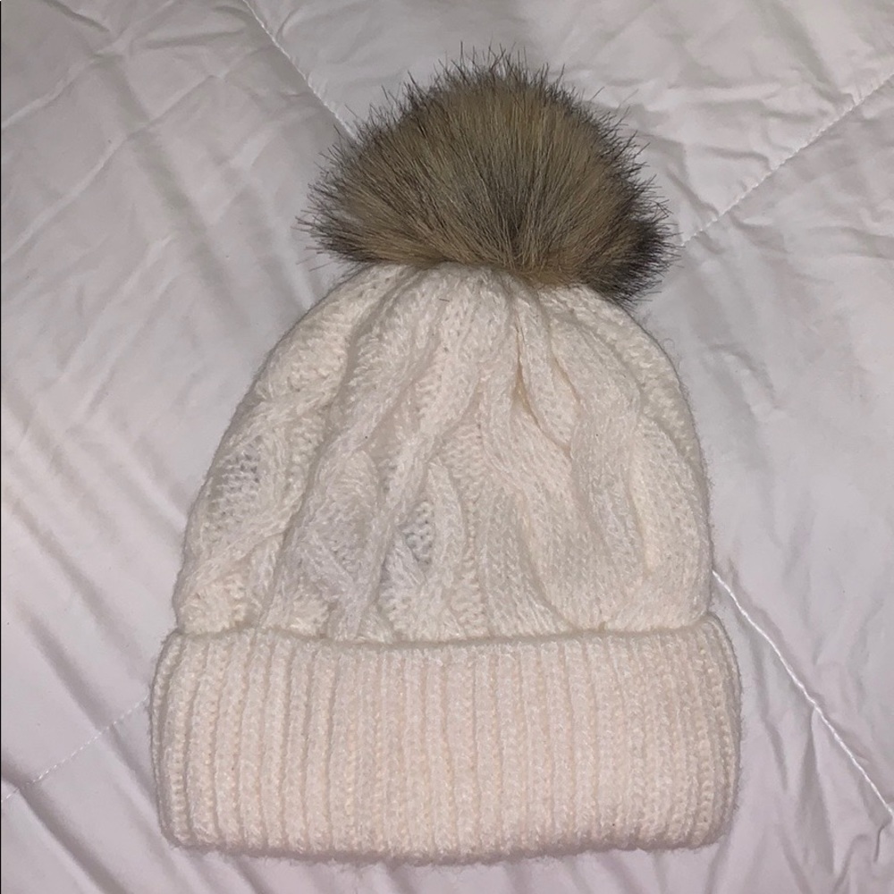 White Beanie